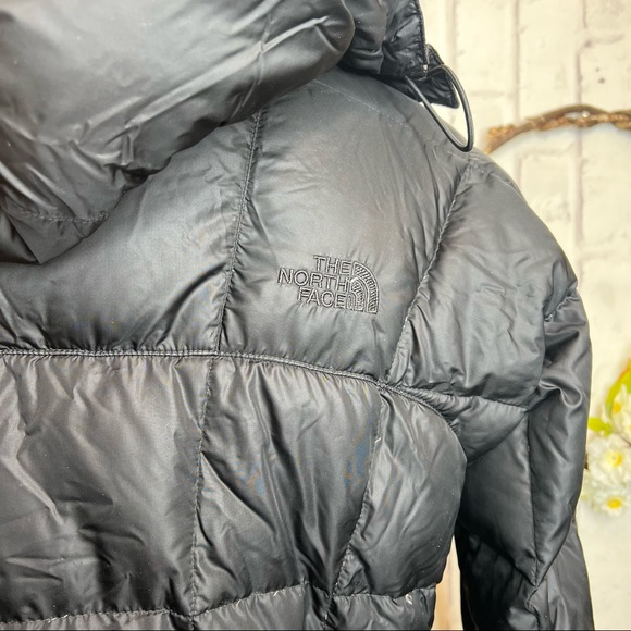 North Face parka puffer with hoodie coat XS - Picture 3 of 9